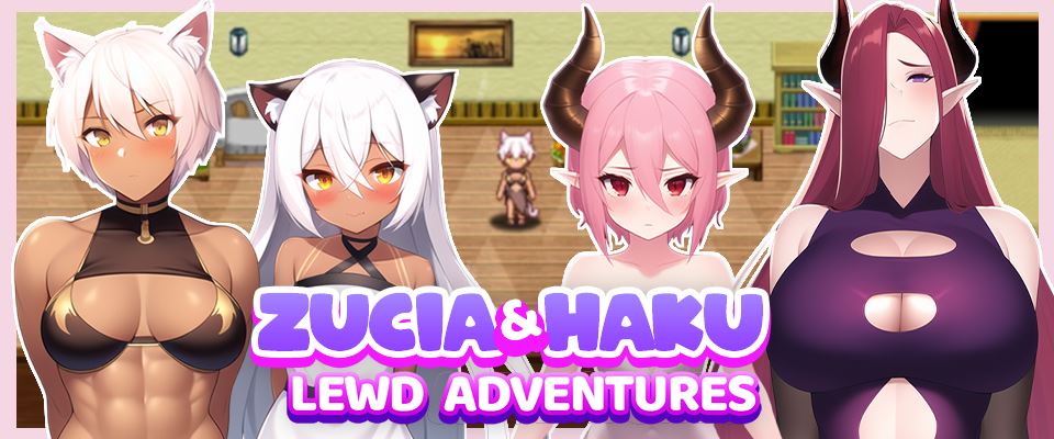 Zucia and Haku Lewd Adventures porn xxx game download cover