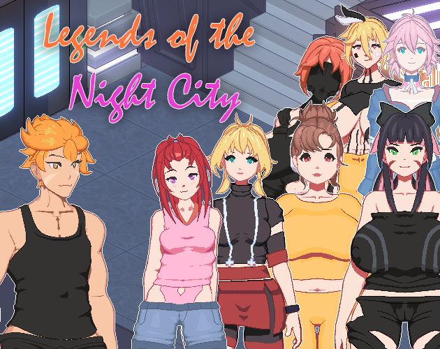 Legends of the Night City porn xxx game download cover