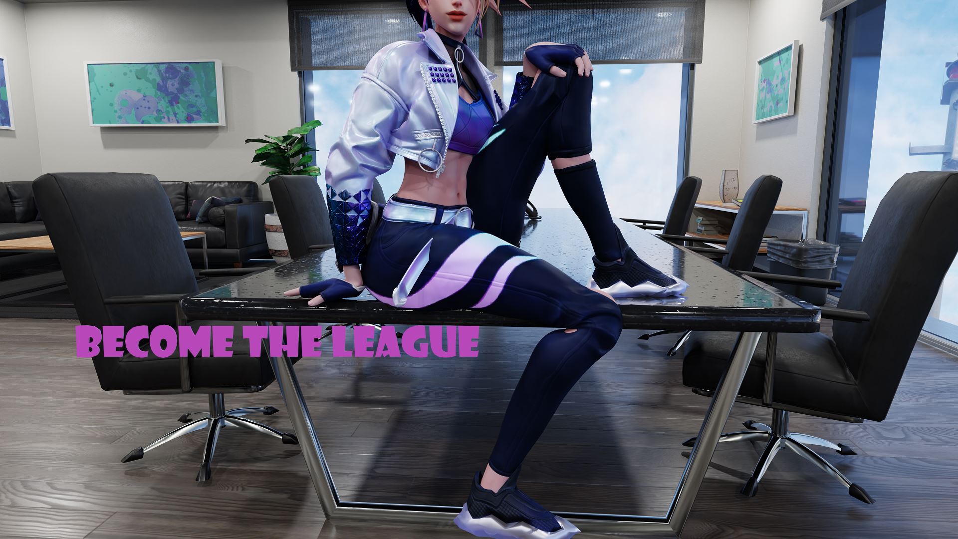 Become the League porn xxx game download cover