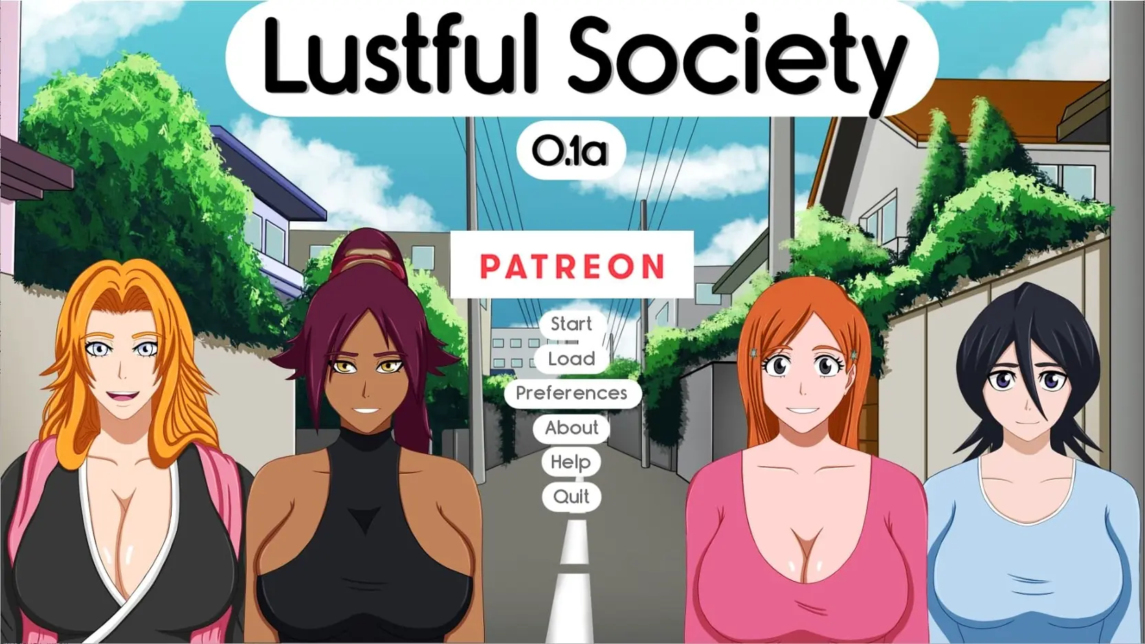 Lustful Society porn xxx game download cover