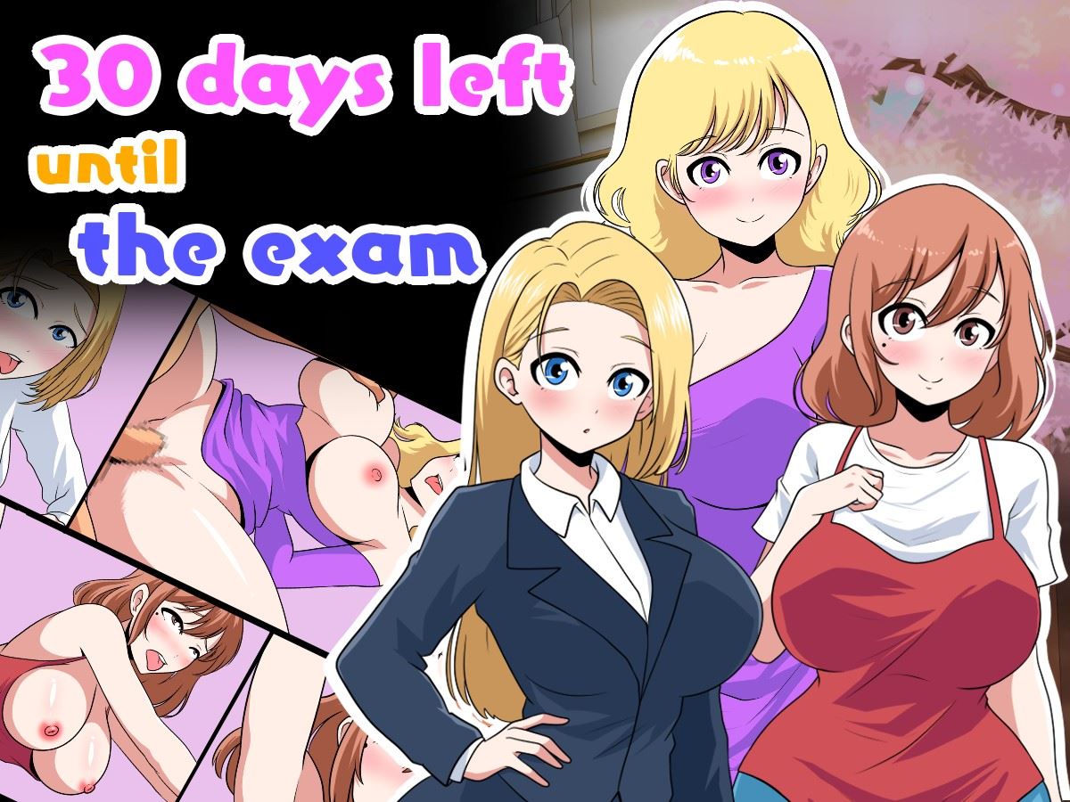 30 days left until the exam porn xxx game download cover