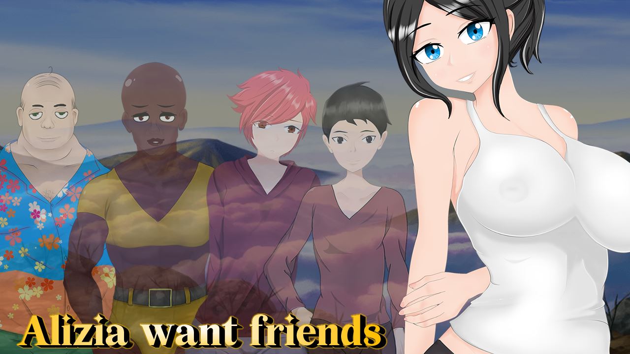 Alizia Want Friends porn xxx game download cover