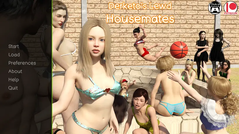 Derketo Lewd Housemates porn xxx game download cover