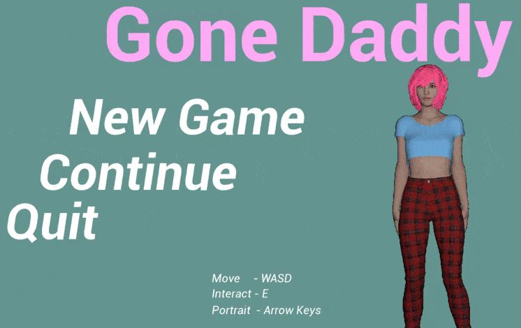 Gone Daddy porn xxx game download cover