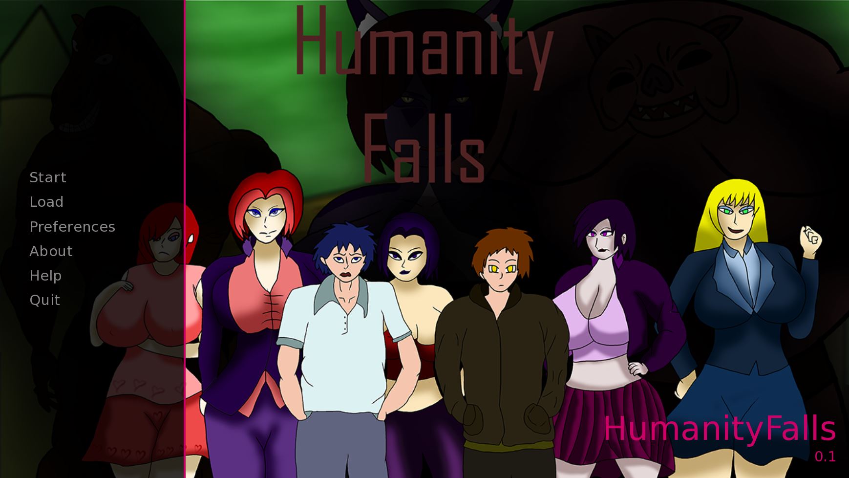 Humanity Falls porn xxx game download cover