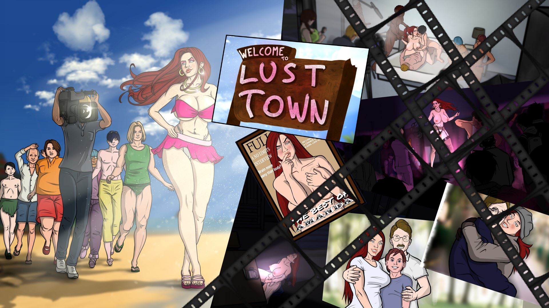 Lust Town, Amanda’s road to porn porn xxx game download cover