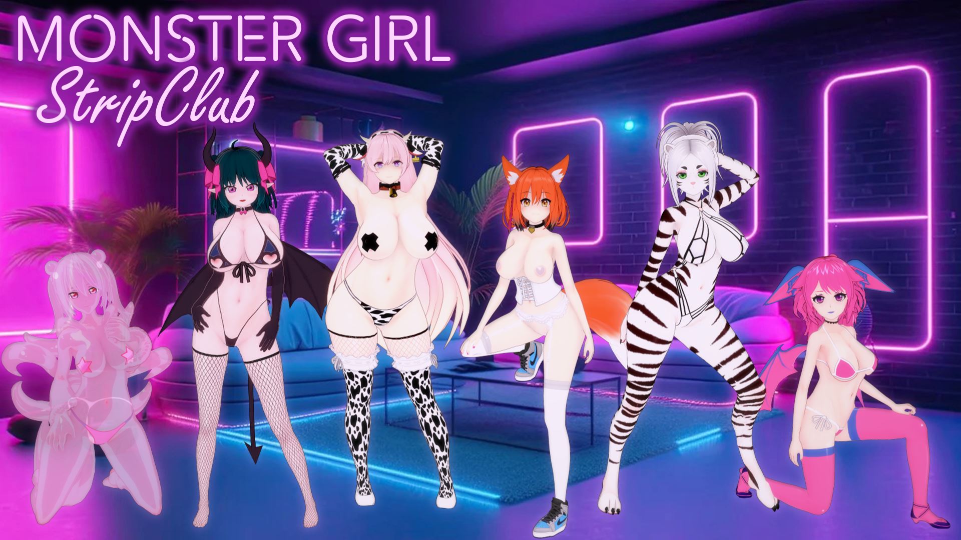 Monster Girl StripClub porn xxx game download cover