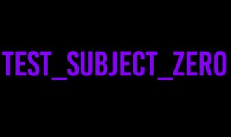 Test Subject Zero porn xxx game download cover