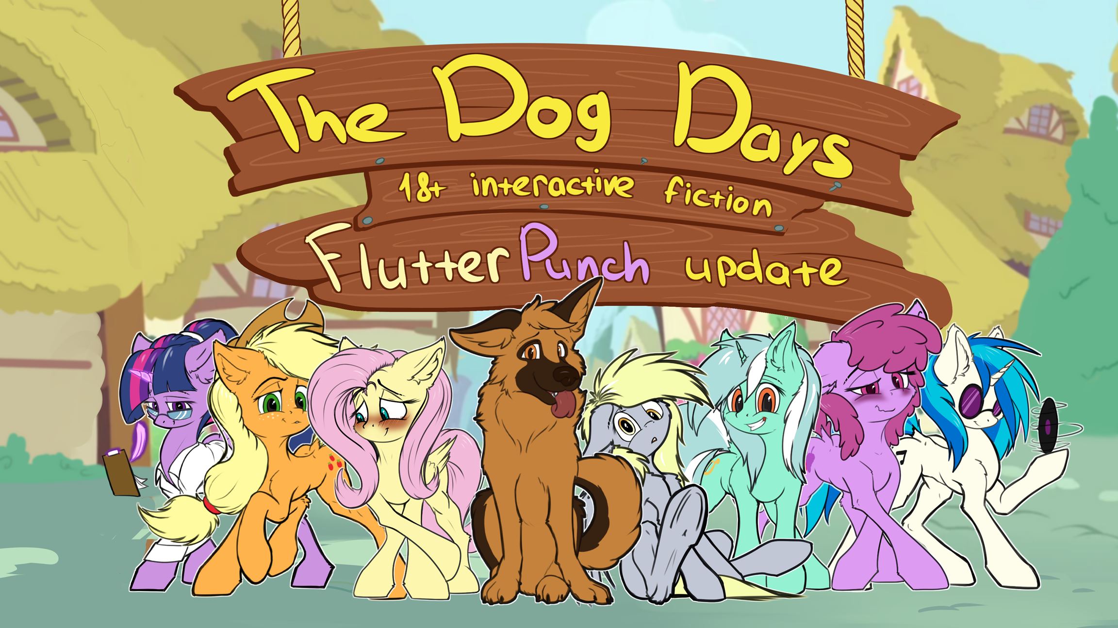 The Dog Days porn xxx game download cover