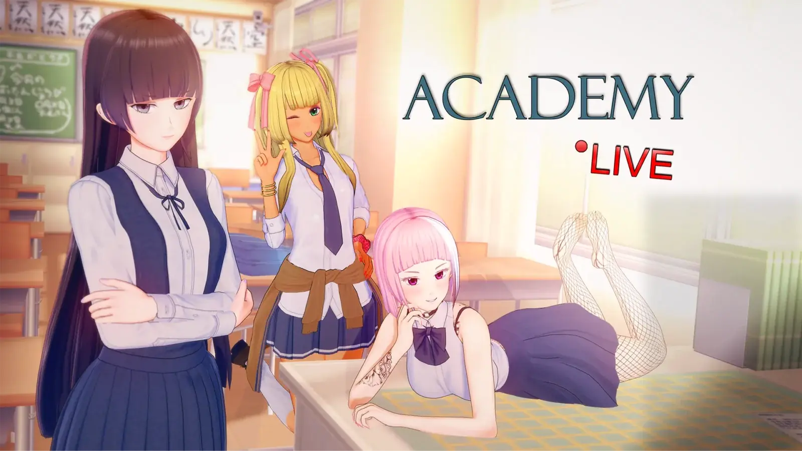 Academy: Live! porn xxx game download cover