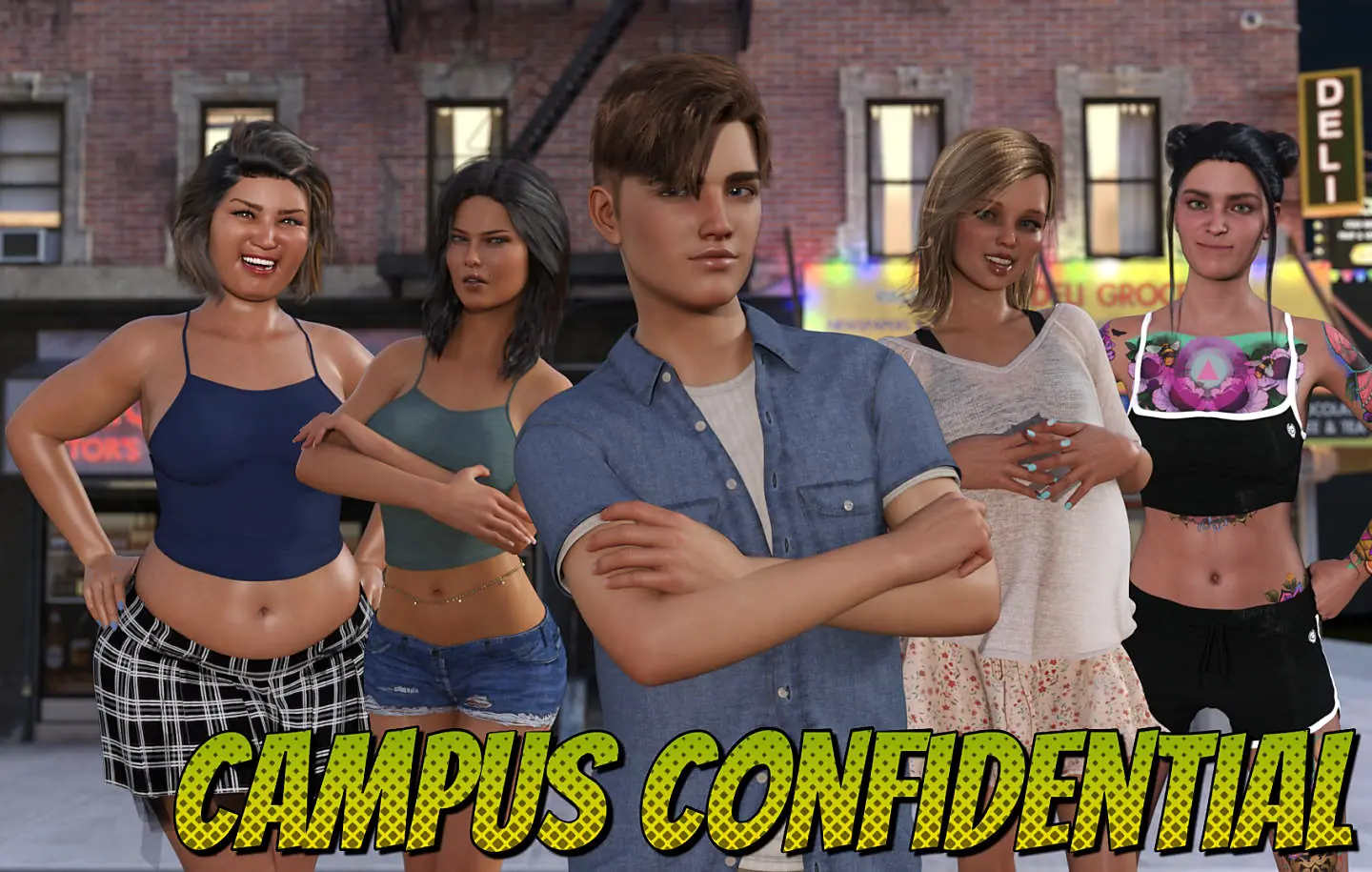 Campus Confidential porn xxx game download cover
