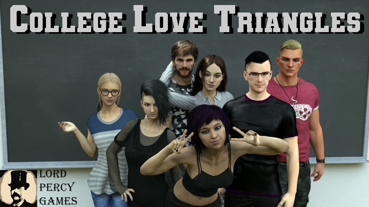 College Love Triangles porn xxx game download cover