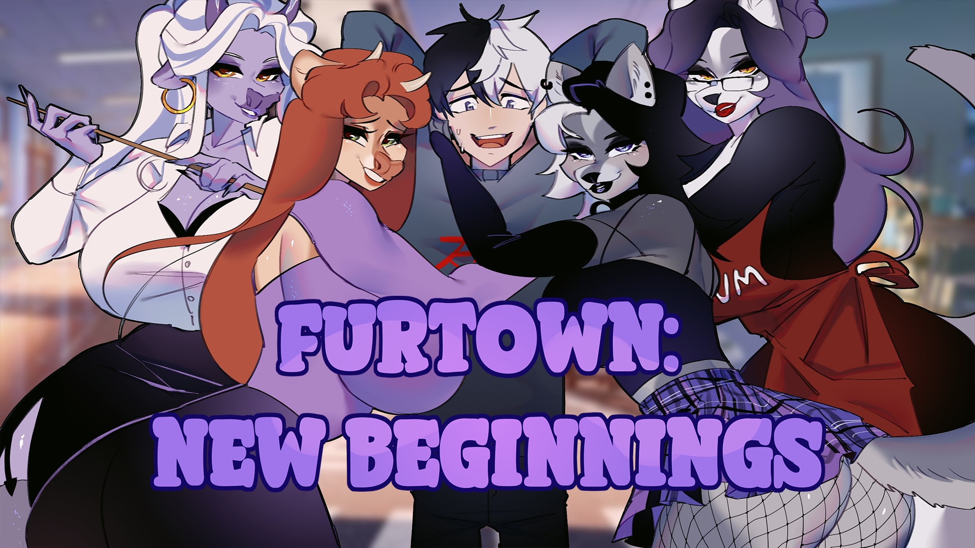 Furtown: New Beginnings porn xxx game download cover