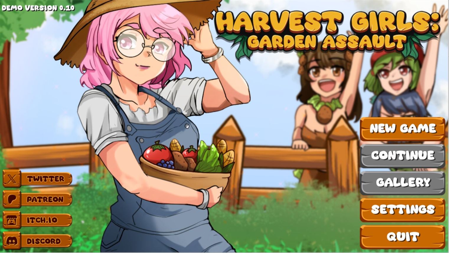 Harvest Girls Garden Assault porn xxx game download cover