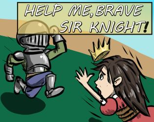 Help Me, Brave Sir Knight! porn xxx game download cover