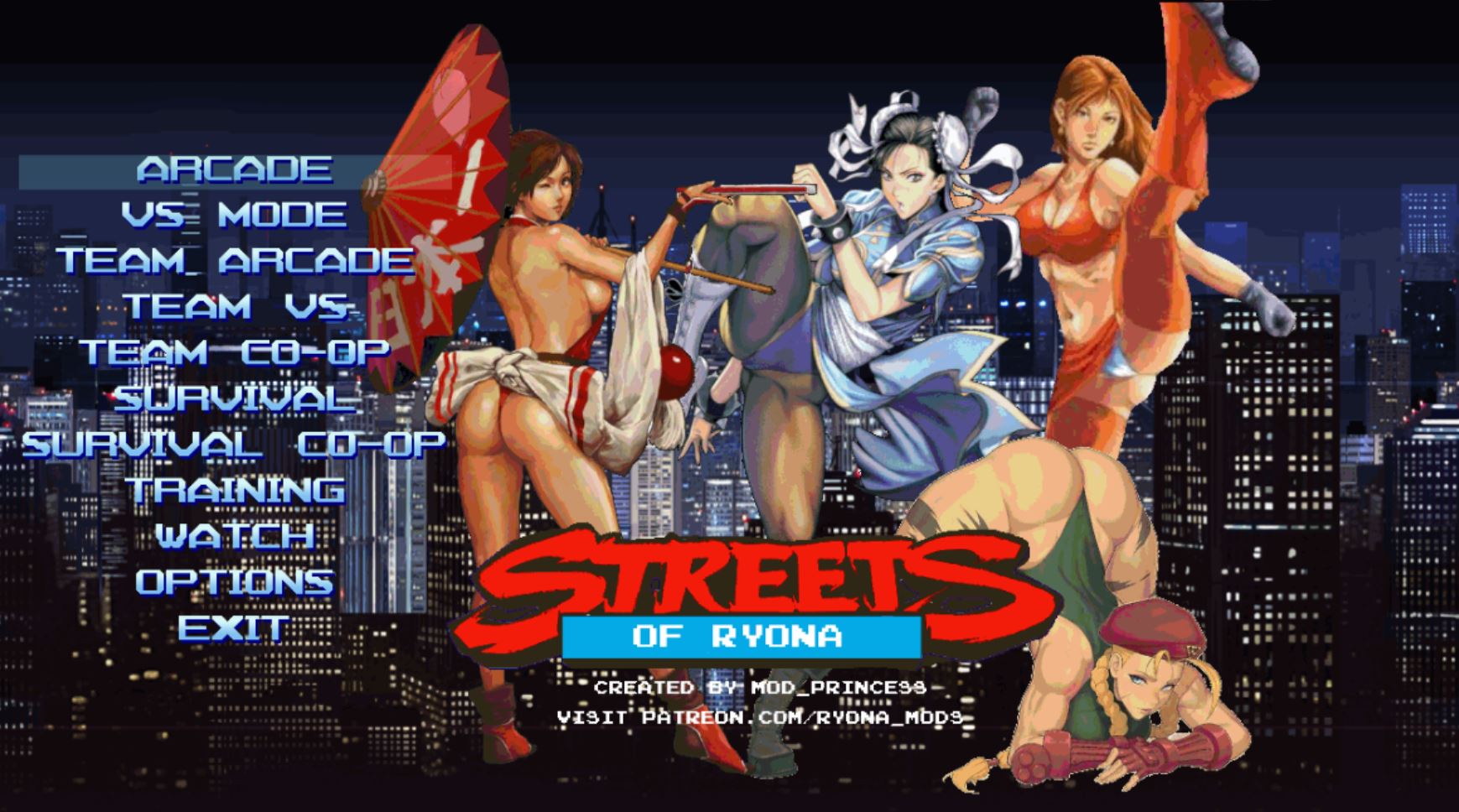 Streets of Ryona porn xxx game download cover