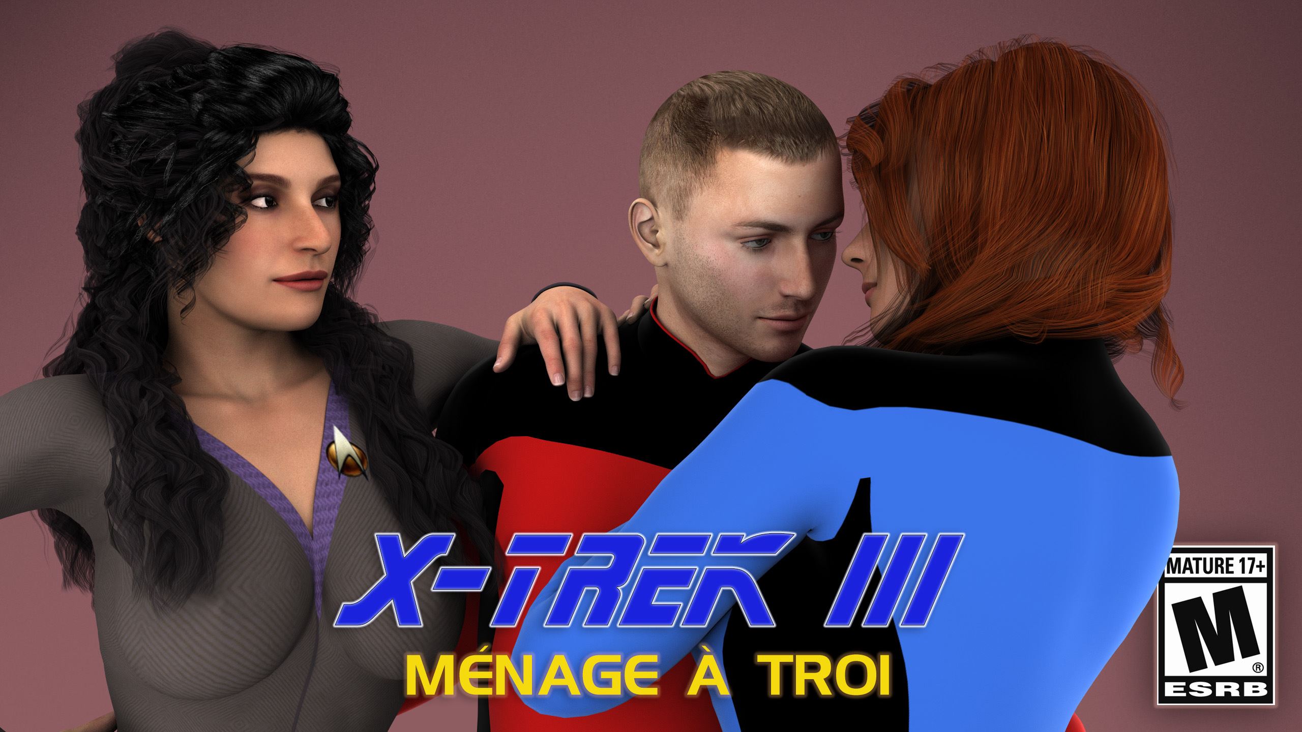 X-Trek III: Ménage à Troi porn xxx game download cover