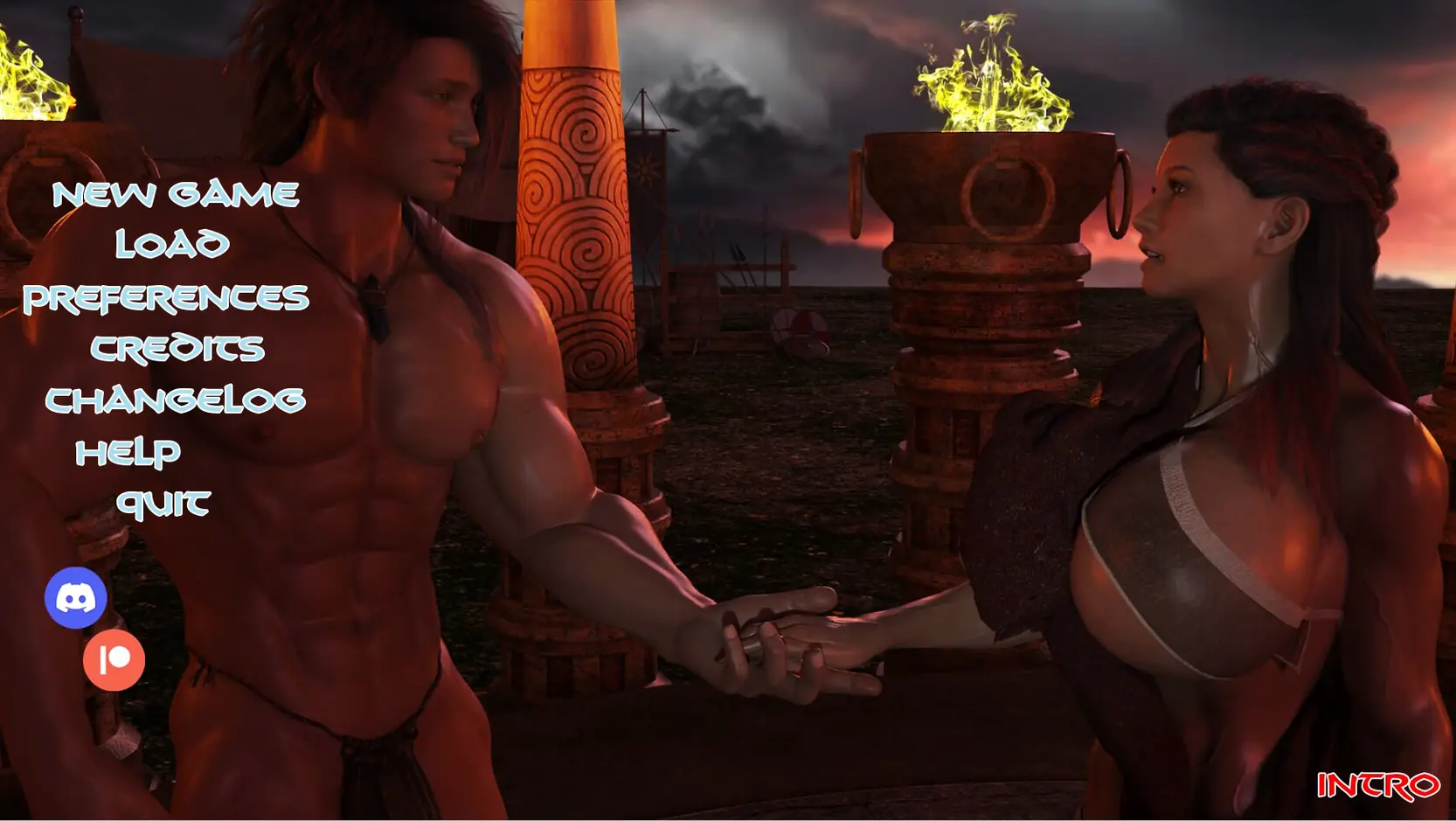 Barbarian Conquests porn xxx game download cover