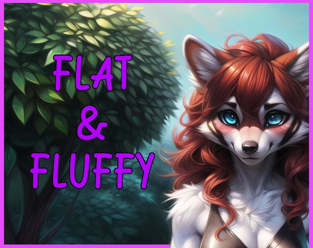 Flat & Fluffy porn xxx game download cover
