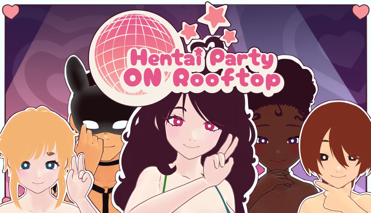 Hentai Party on Rooftop porn xxx game download cover