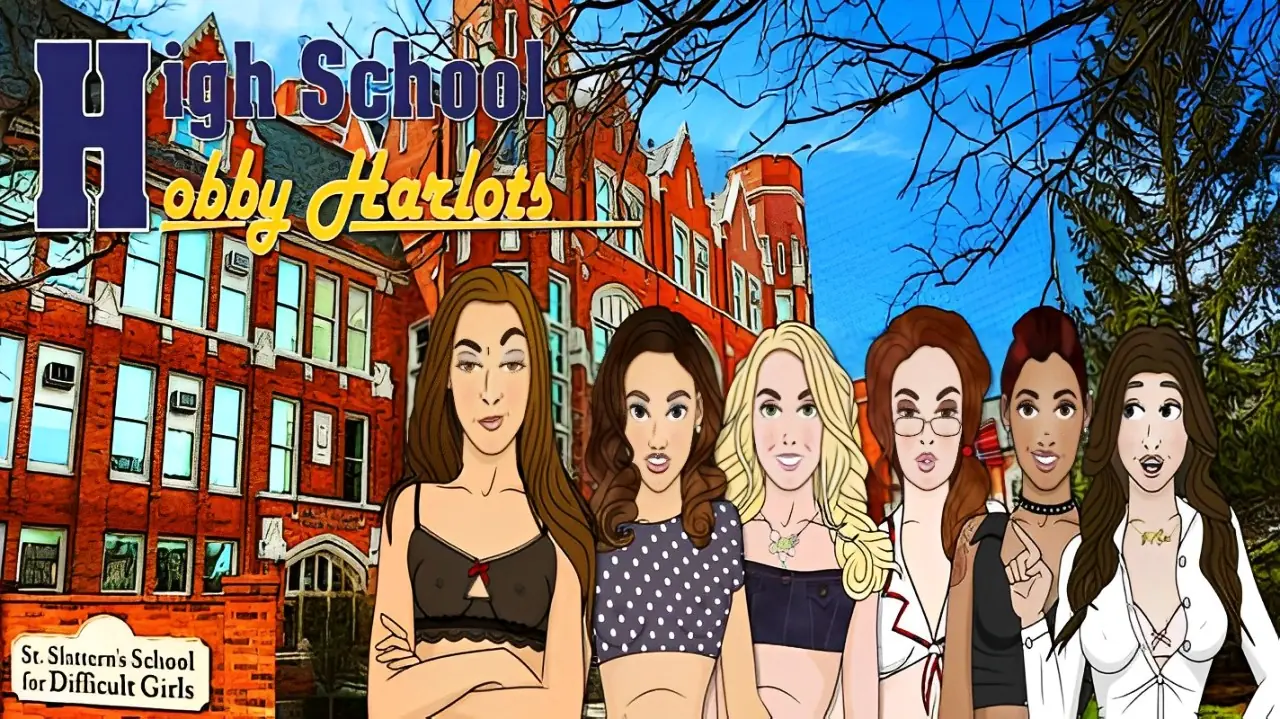 High School Hobby Harlots porn xxx game download cover