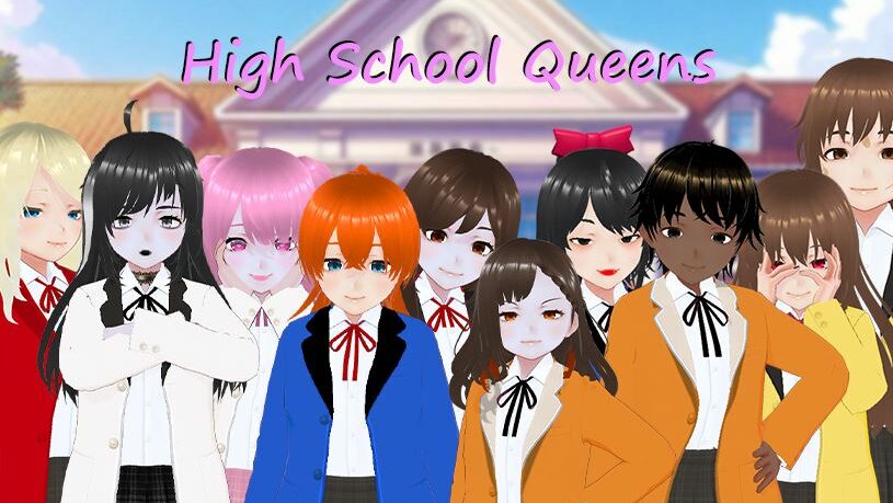 High School Queens porn xxx game download cover