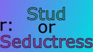 Shapeshifter: Stud or Seductress porn xxx game download cover