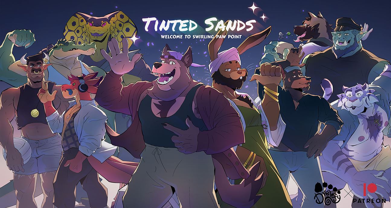 Tinted Sands: Welcome to Swirling Paw Point porn xxx game download cover