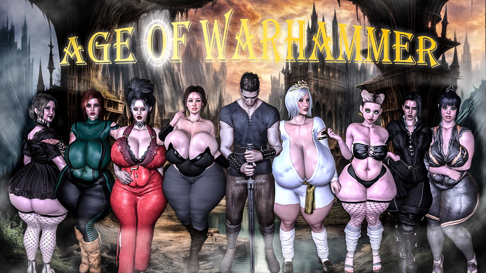 Age of Warhammer porn xxx game download cover