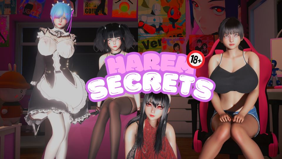 Harem Secrets porn xxx game download cover