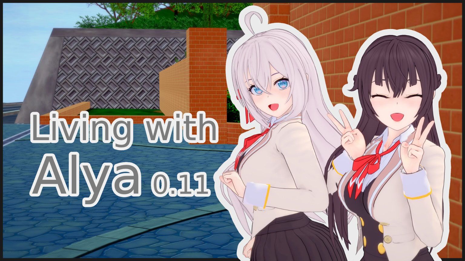 Living With Alya porn xxx game download cover