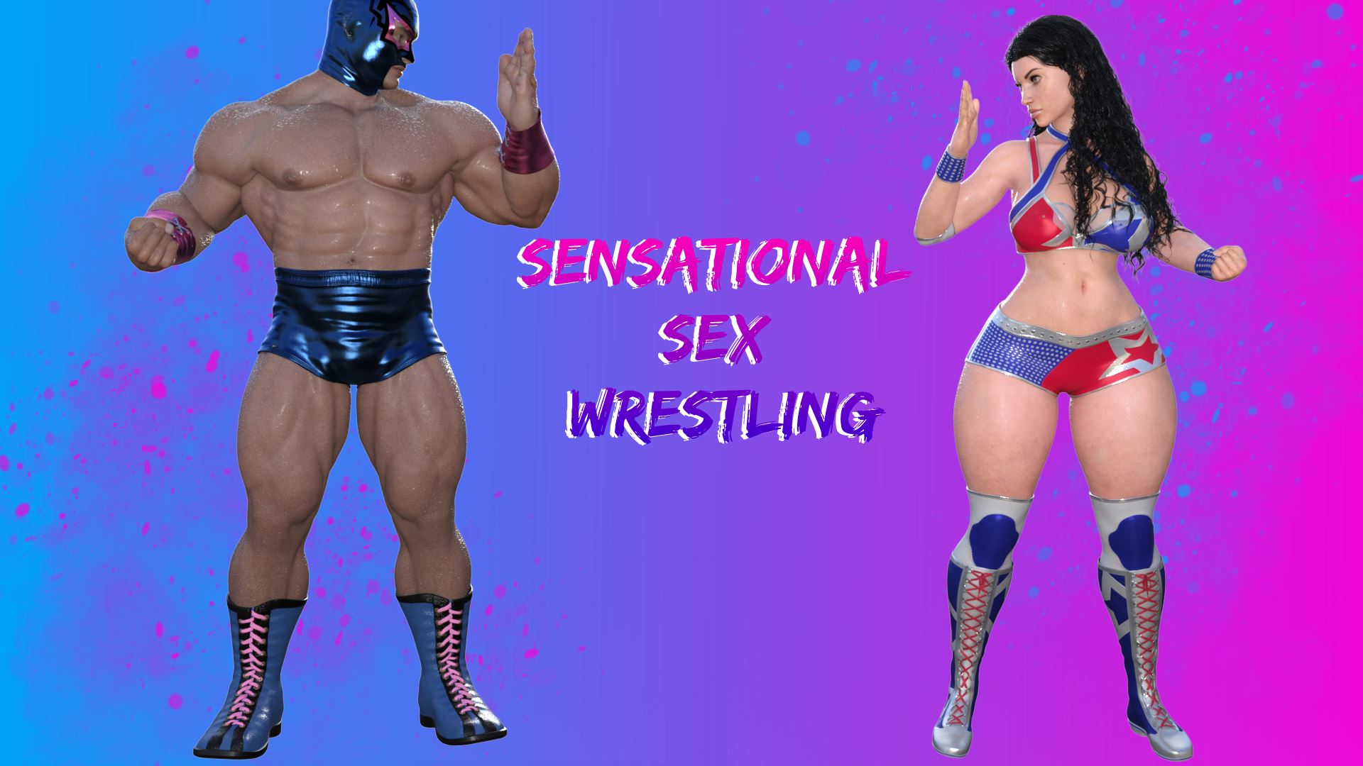 Sensational Sex Wrestling porn xxx game download cover