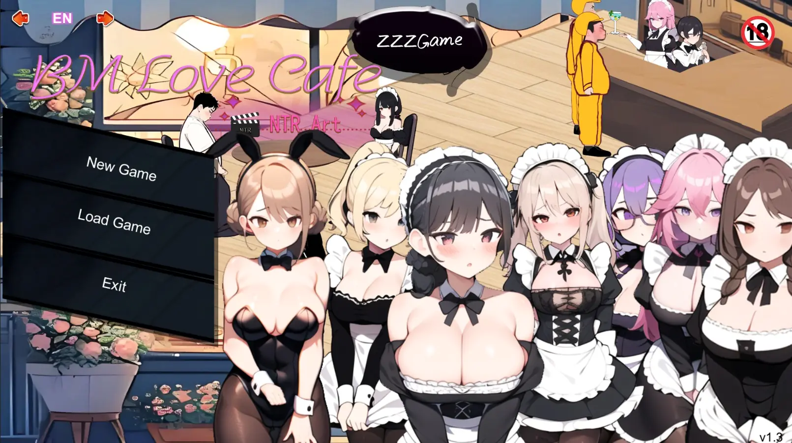 BM Love Cafe porn xxx game download cover