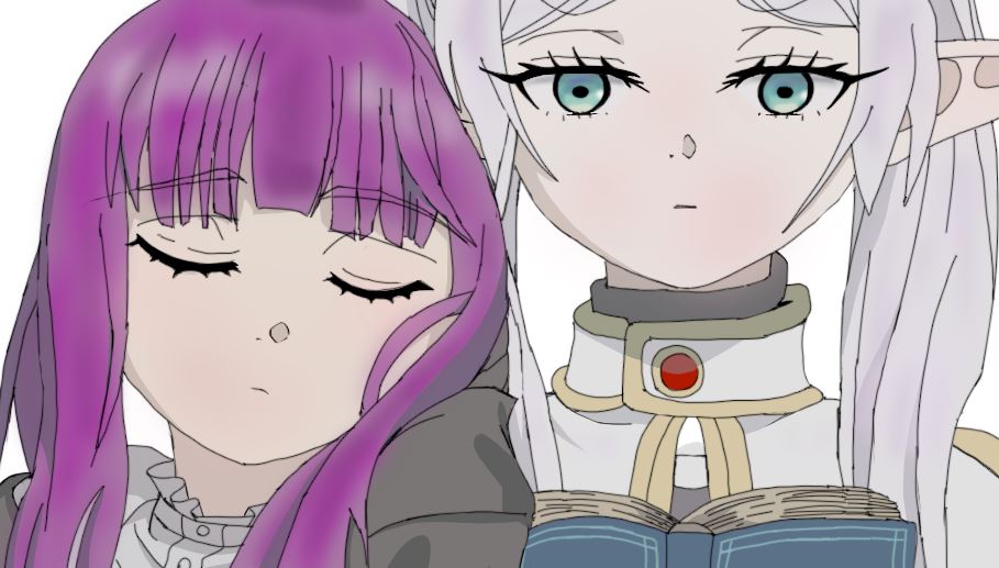 Frieren and Fern in the Lewd Dungeon porn xxx game download cover
