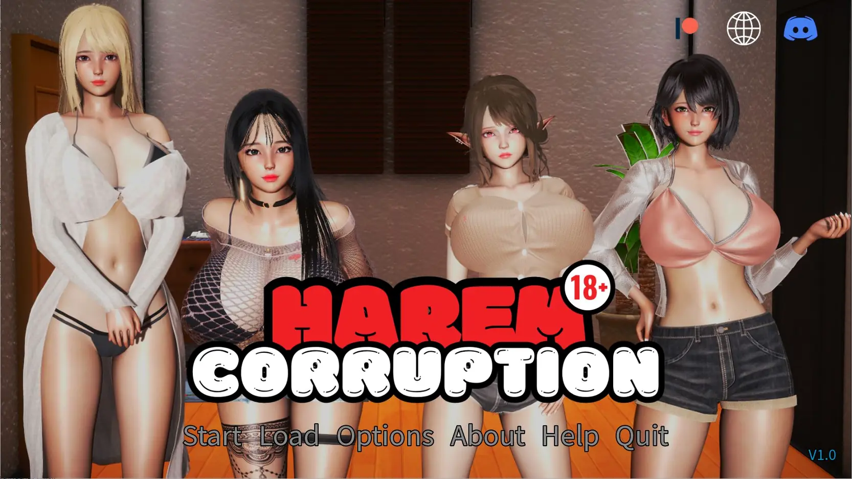 Harem Corruption porn xxx game download cover