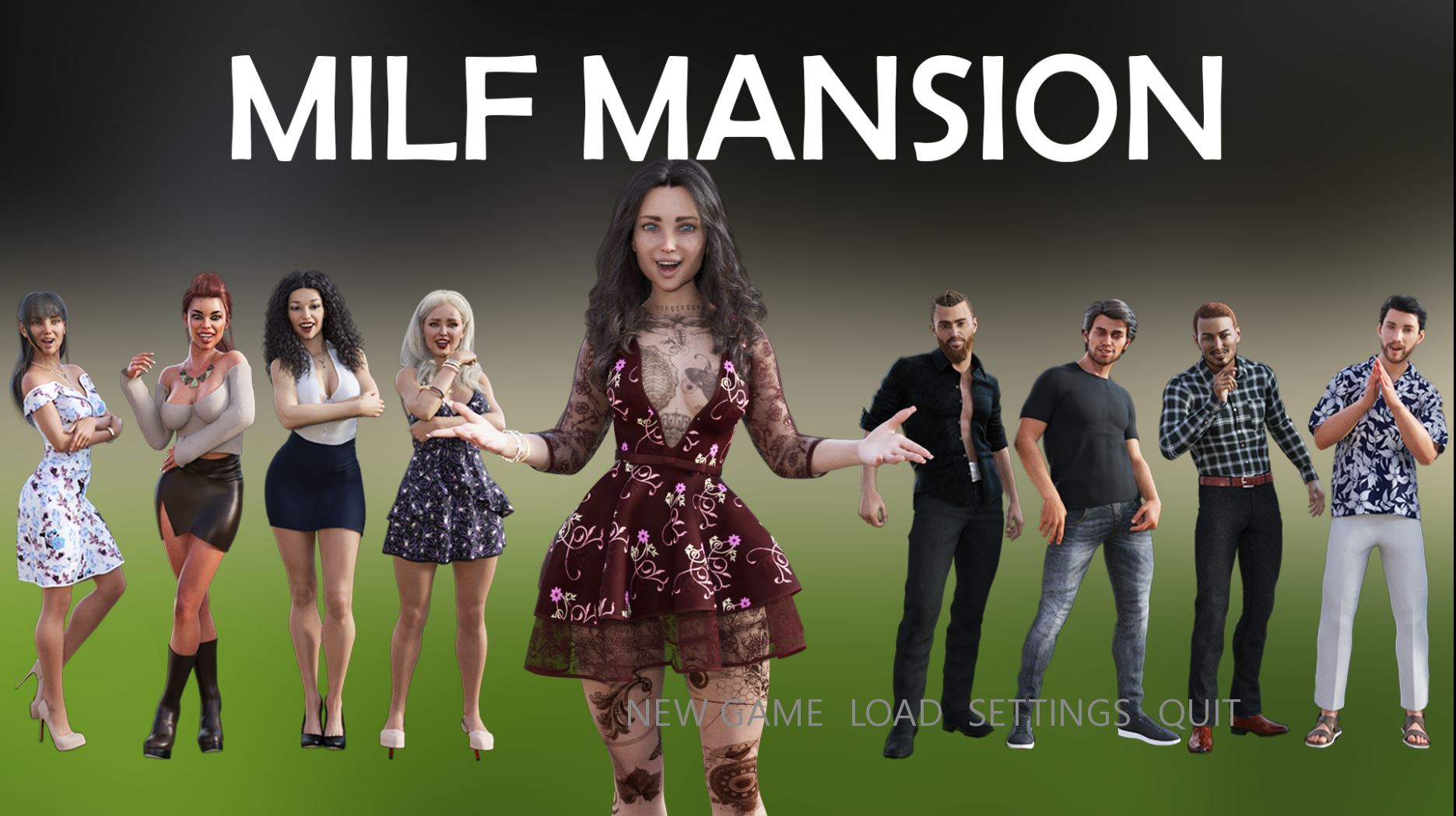 MILF Mansion porn xxx game download cover