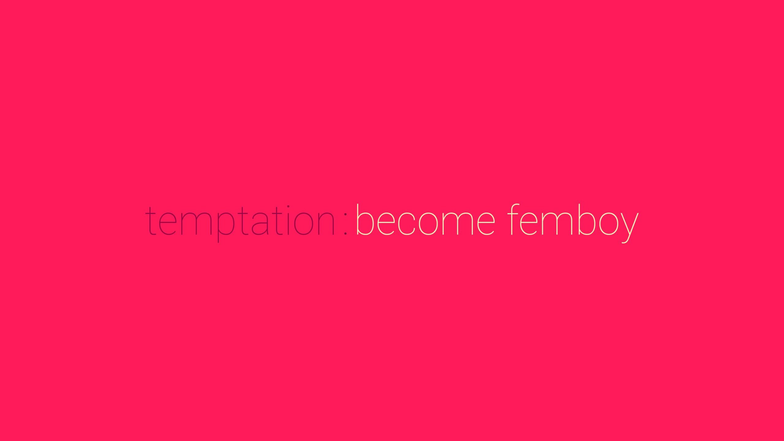 Temptation: Become Femboy porn xxx game download cover