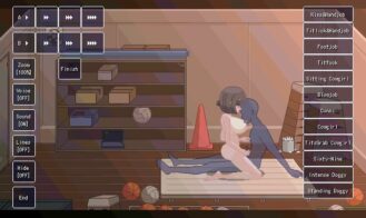Huge-Tits Senpai's Reverse-NTR Seduction! Pixel-Sex Life Sim! Adult Game Screenshot (1)