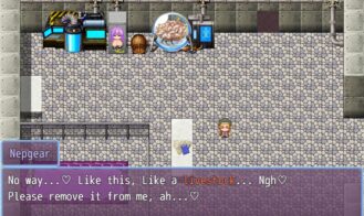 Nepgear in the Maid's House Adult Game Screenshot (3)