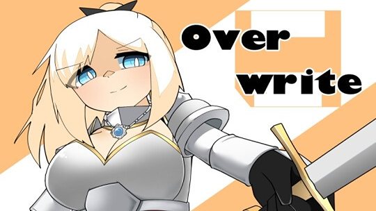 Over Write porn xxx game download cover