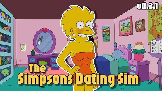 The Simpsons Dating Sim porn xxx game download cover