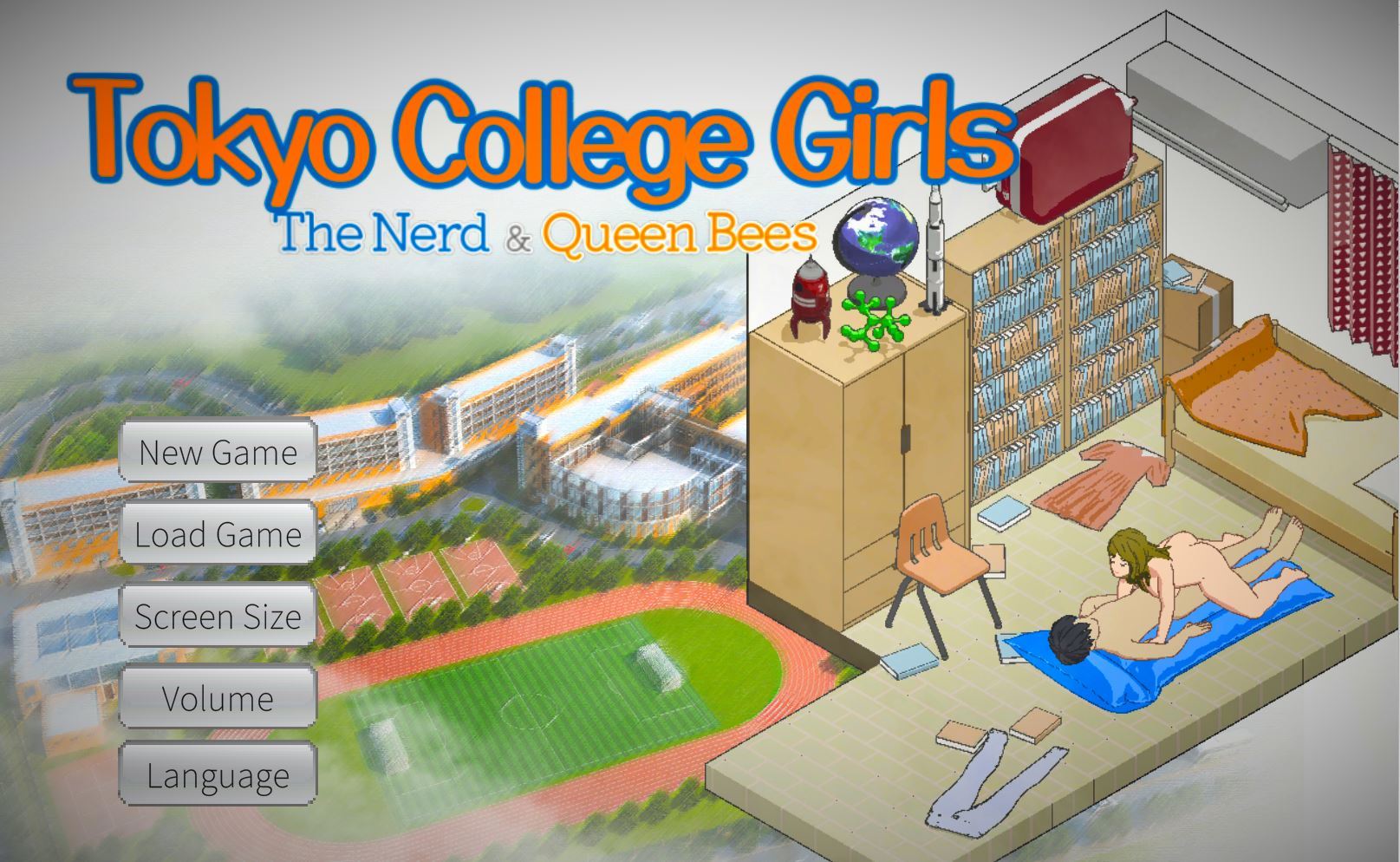 Tokyo College Girls: The Nerd & Queen Bees porn xxx game download cover