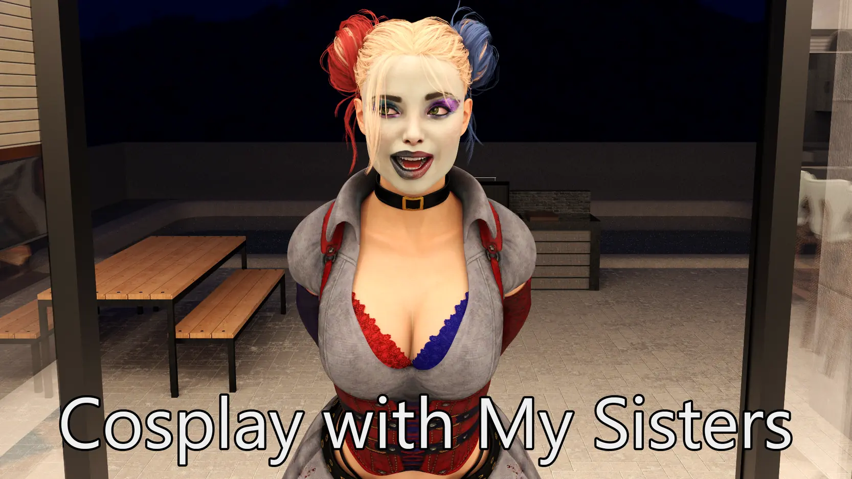 Cosplay with My Sisters porn xxx game download cover