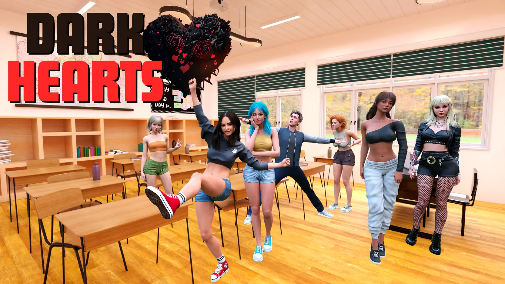 Dark Hearts porn xxx game download cover