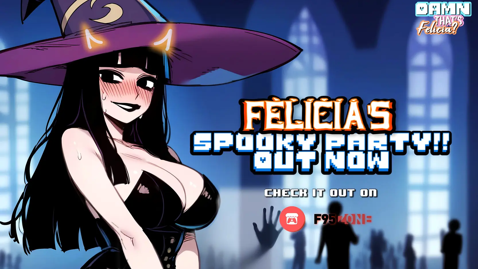 Felicia’s Spooky Party!! porn xxx game download cover