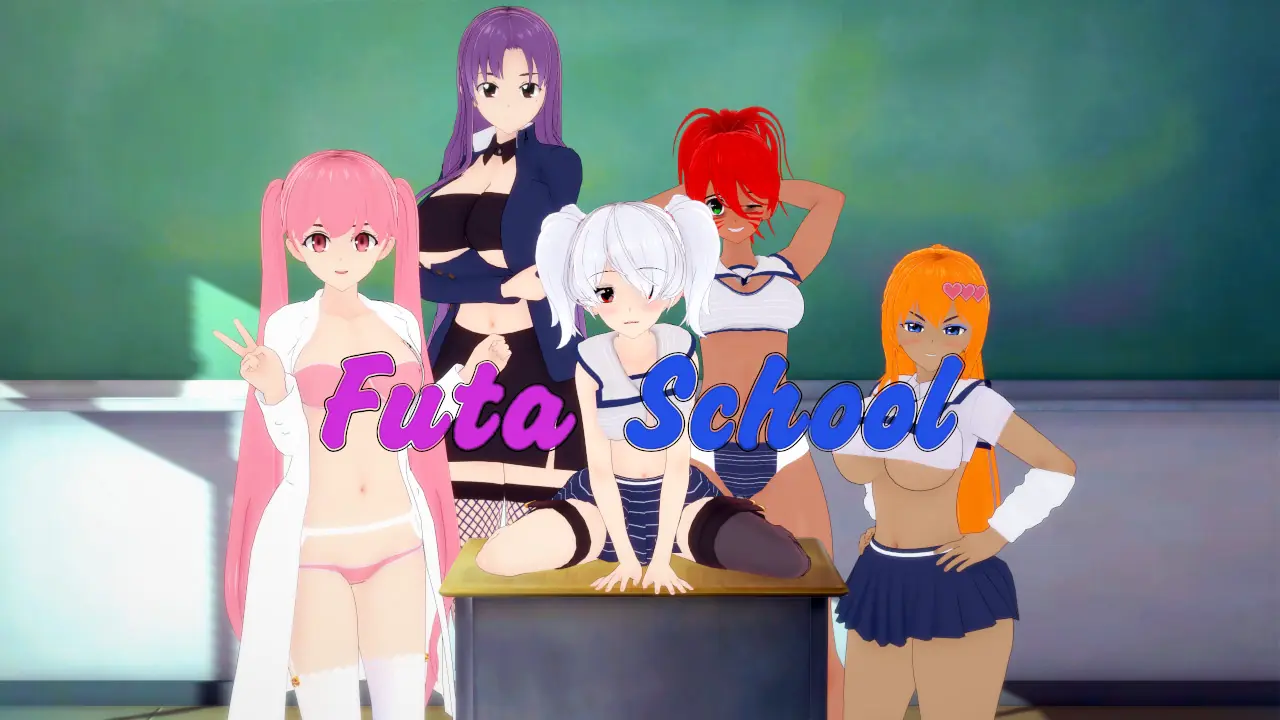 Futa School porn xxx game download cover