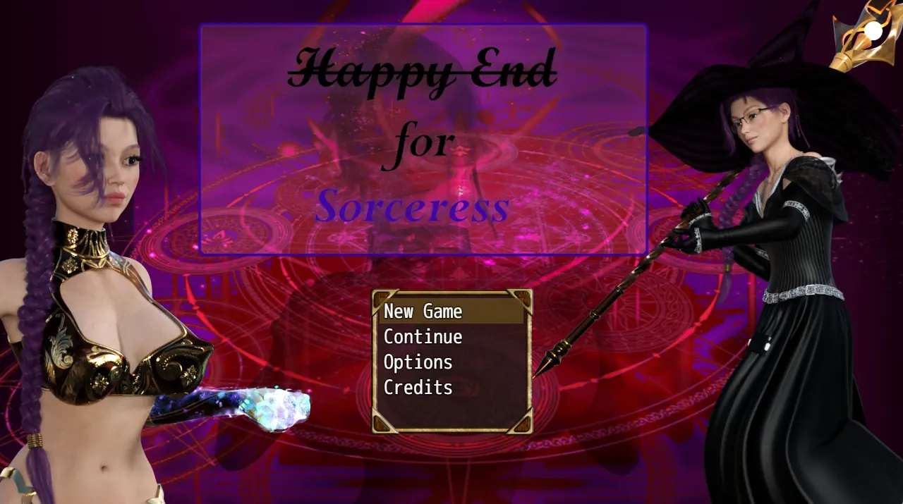 Happy End for Sorceress porn xxx game download cover