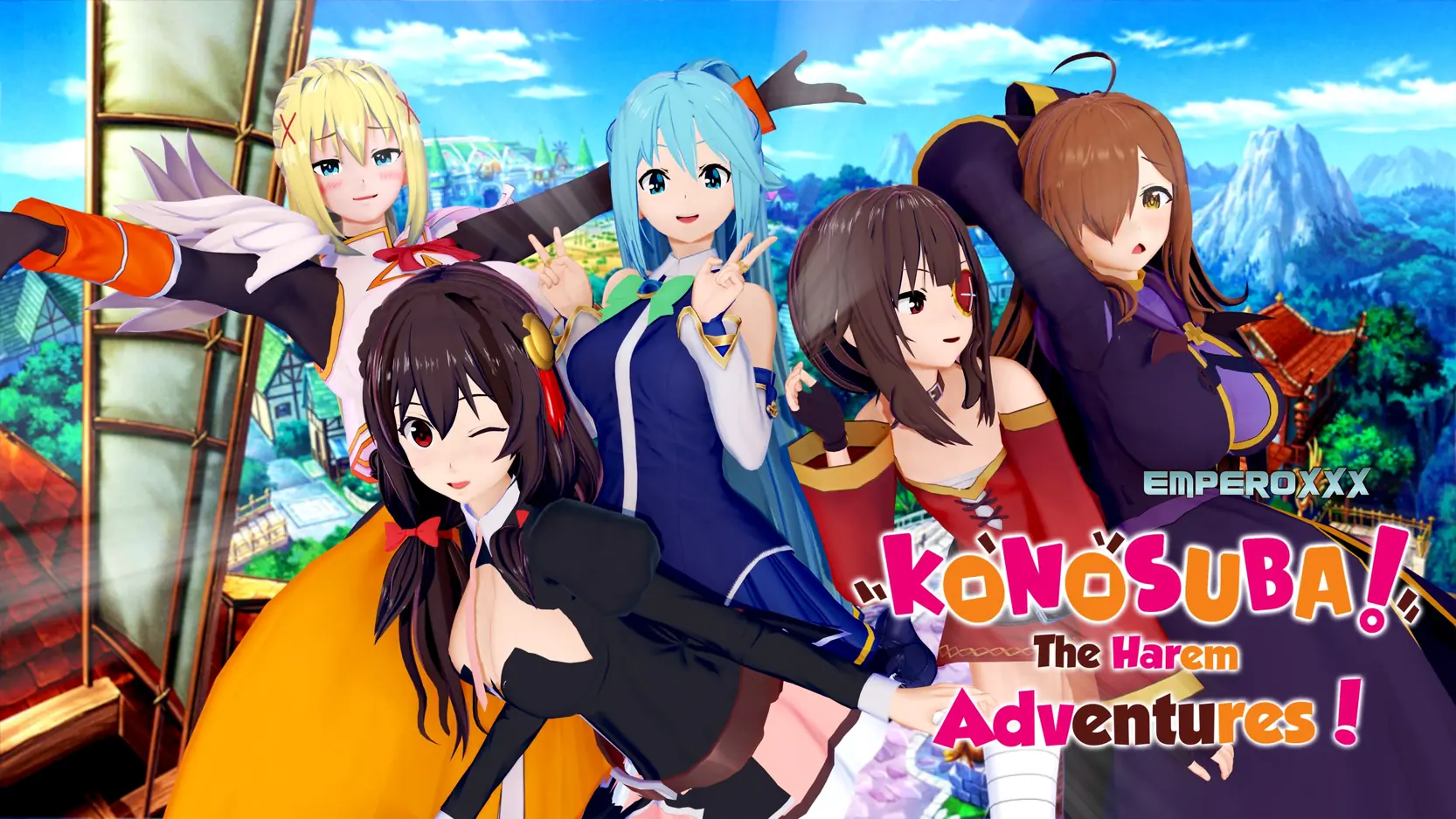 KonoSuba – The Harem Adventures porn xxx game download cover