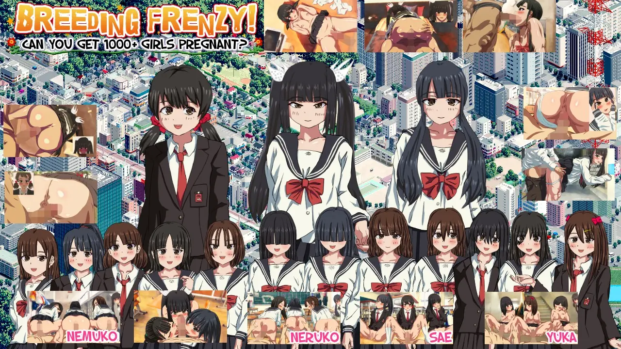 Breeding Frenzy! Can you get 1000+ girls pregnant? porn xxx game download cover