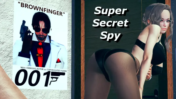 Super Secret Spy porn xxx game download cover